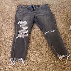 American Eagle Grey Jeans